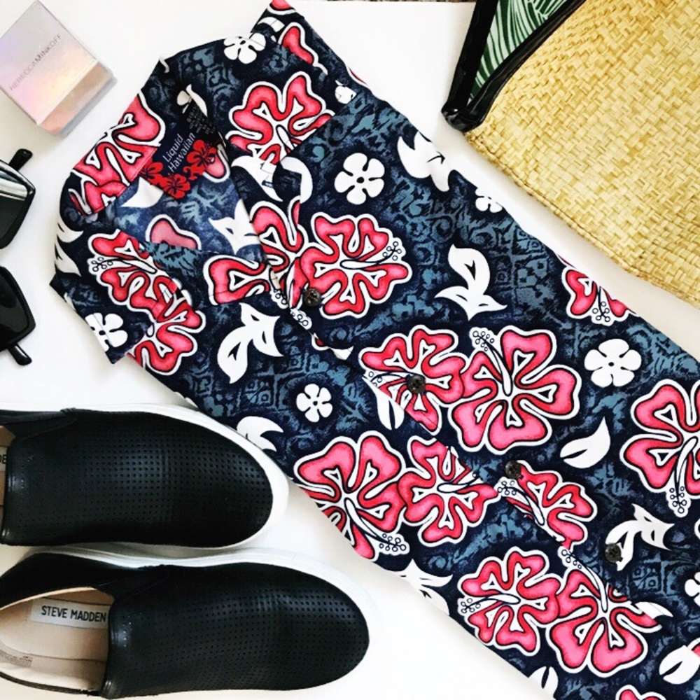 Hawaiian Print Shirt